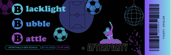 Blacklight Bubble Battle (BBB) Teamticket für 8 Spieler